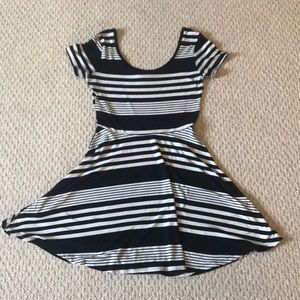 Black and white sun dress